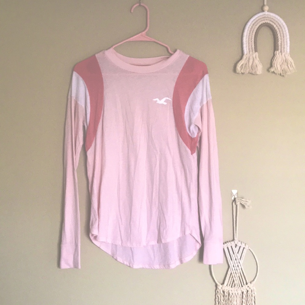 Hollister Pink Long Sleeve